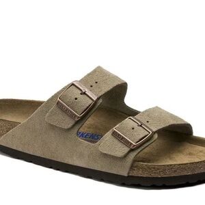 Birkenstock Tan Adjustable Strap Sandals